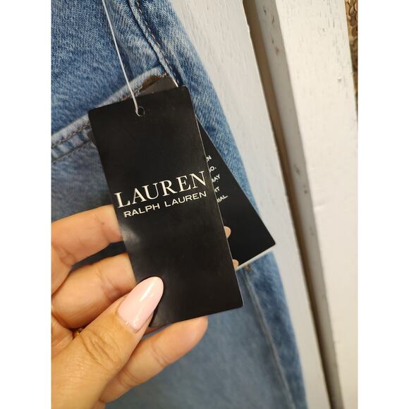 Ralph Lauren High Rise Flare Button Fly Size 27 / 4 Tall New With Tags $165 - Picture 8 of 16